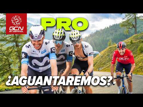 Tratamos de terminar un entrenamiento real antes del Tour de Francia