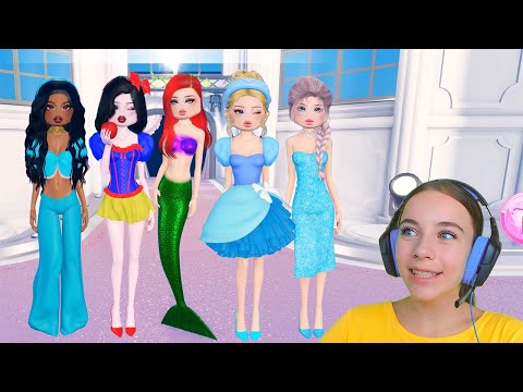 NOS CONVERTIMOS EN LAS PRINCESAS DISNEY en Roblox