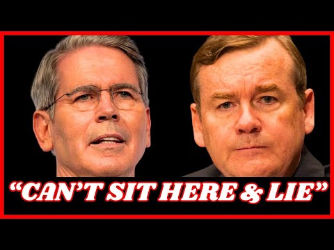 "Michael Bennet Explodes on Scott Bessent: 'Stop Lying to the American People!'"