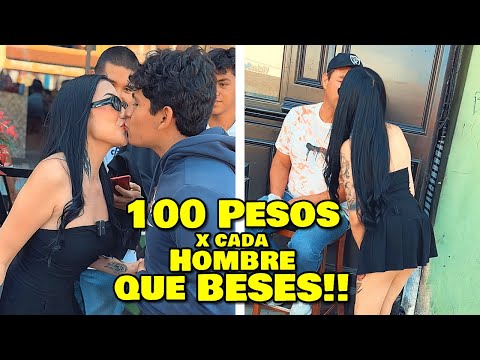 Te doy 100 Pesos por cada HOMBRE que BESES!! 😱😏 - Bufones.net