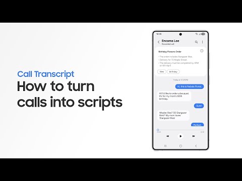 How to use Call Transcript | Samsung Galaxy S25 Series