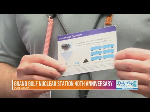 YouTube video thumbnail: Grand Gulf Nuclear Station Marks 40 Years in Mississippi