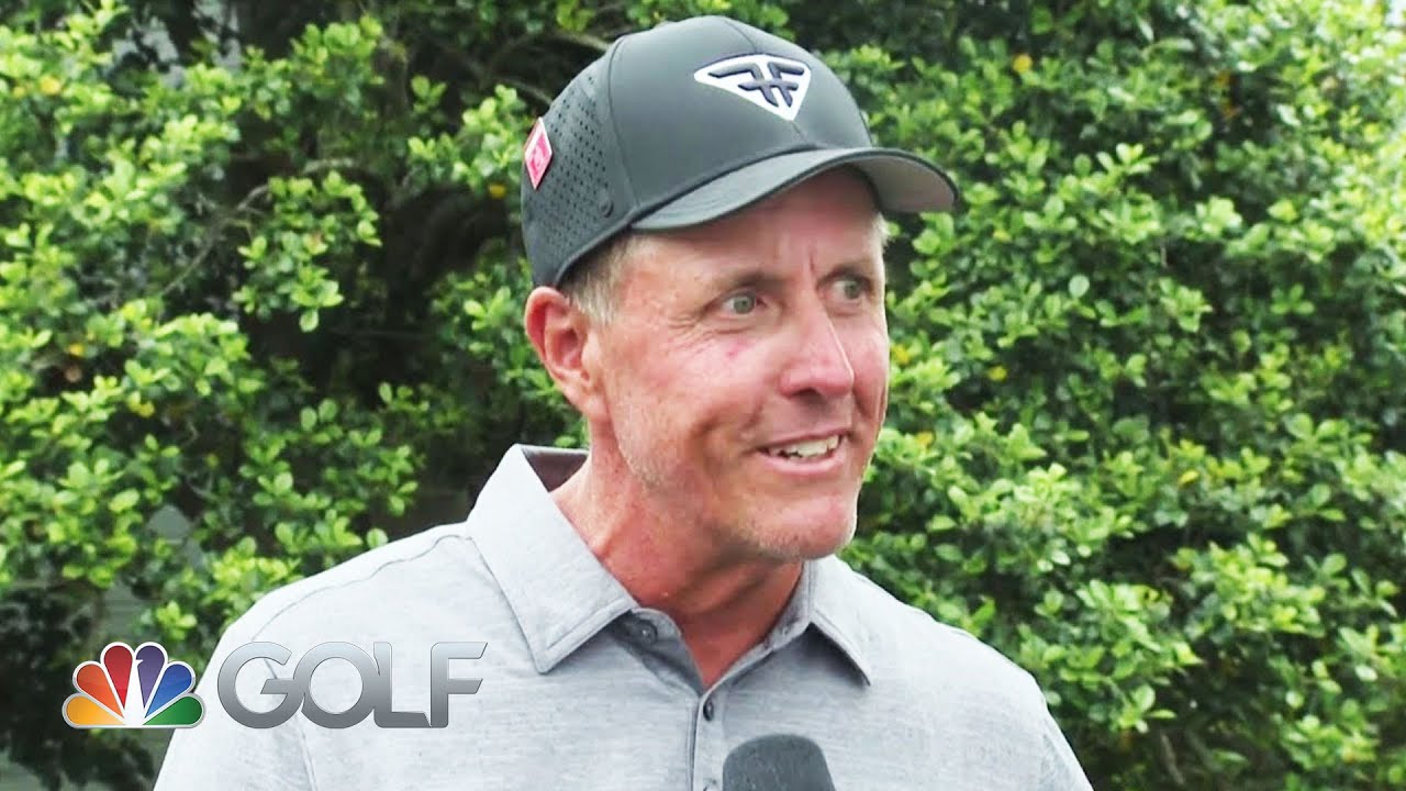 Phil Mickelson drilled chipping in prep for the Masters | Live From the Masters