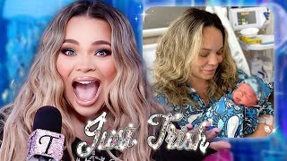 Trisha Gave Birth & FINALLY Reveals the Baby's Name! | Just Trish Ep. 195