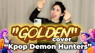 K-POP Demon Hunters Huntrix GOLDEN Cover