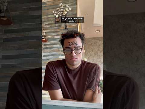 Se gli anni potessero parlare - Kiro Ebra #comedy #shorts