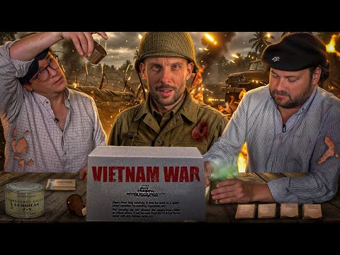 On goûte des rations Militaire de la WW2 et du Vietnam avec Gueuleton !