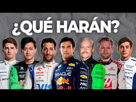 ¿QUÉ HARÁN los PILOTOS que DEJARON la PARRILLA de la F1 en 2024?