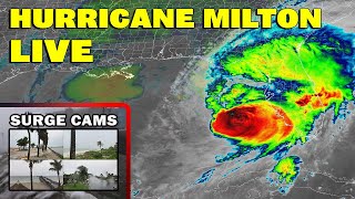 🔴 Live Surge Cams - Major Hurricane Milton - Live Coverage