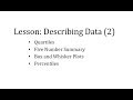 Understanding Data Descriptions