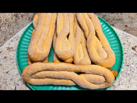 como hacer pan tostado churros pan tradicional de Guatemala