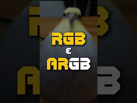 Qual a diferença entre RGB e ARGB?
