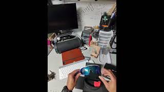 Meta Oakley Vangaurd Smart Glasses unboxing for handball play #handball #meta #vangaurd #oakley