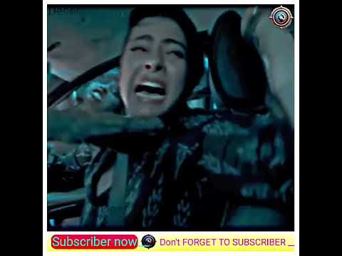 💥Mother daughter are going home in a car💯a group of ghosts surround🔥car mother saves her daughter