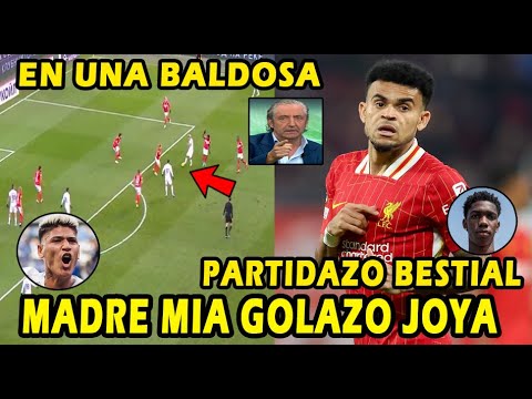 ASITENCIA DE MIEDO Y GOLAZO¡¡ LUIS DIAZ BRUTAK PARTIDO VS YASER JORGE CARRASCAL MAGIA