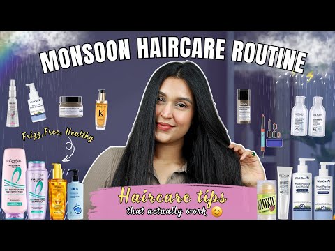 Ultimate Monsoon Haircare Routine for Hairfall & Frizz Control | 1 Must-Try Pro Tip! Chetali Chadha