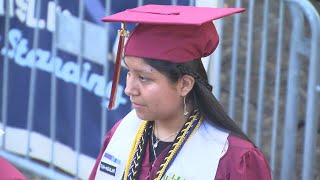 Harding University High School graduates step into the future with style | WSOC-TV