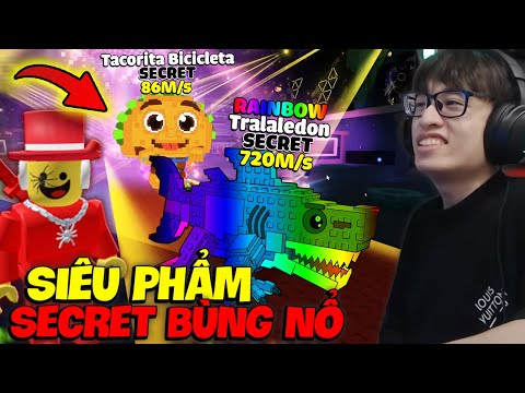 HÙNG AKIRA ĐỘT NHẬP UPDATE ẨN TACO BẮT SECRET TRALALEDON RAINBOW 720M/S KHỦNG NHẤT STEAL A BRAINROT