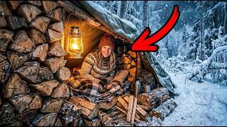 She Never Told Anyone What the Firewood Was Really Hiding — Until the Freeze Came