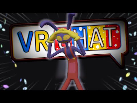 JAX IS GOING TO ABSTRACT IN VRCHAT! | The Amazing Digital Circus - Funny moments -