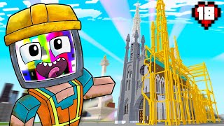 Gw Membuat Gereja Katedral Jakarta di Minecraft Hardcore