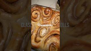 classic cinnamon rolls, perfect for this fall weather 🌀 #cinnamonrolls #autumn #baking