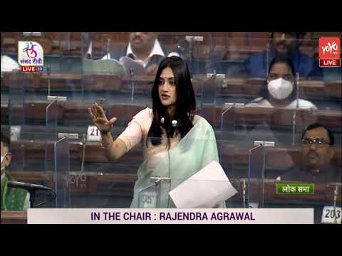 AITC Nusrat Jahan Ruhi Extraordinary Speech in Parliament Winter Session 2021 | Day 5