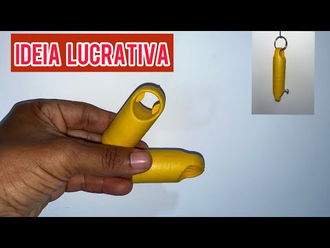 Aprenda como fazer um lindo abridor de garrafa para você vender