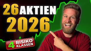 26 Aktien für 2026 – Mein Plan für ein Volatilitätsjahr