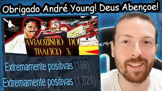 Obrigadão André Young por falar do meu game AVIÃOZINHO DO TRÁFICO 3 Deus abençoe