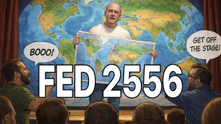 FED 2556 LIVE Globeheads Measuring Earth Flat 