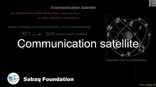 Communication satellite