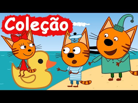 Kid-E-Cats em Portugues | Coleção dos episódios | Desenhos para crianças