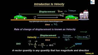 Introduction to Velocity