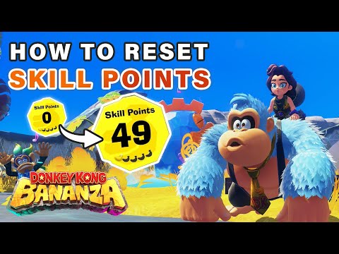 How to Reset Skill Points ► Donkey Kong Bananza