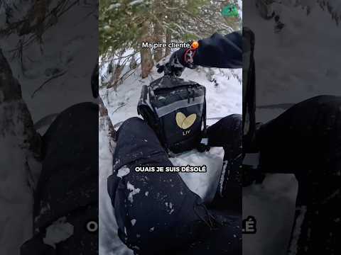 Ma pire cliente ๐ก #ubereatsdriver #livraison #livreur #fiction