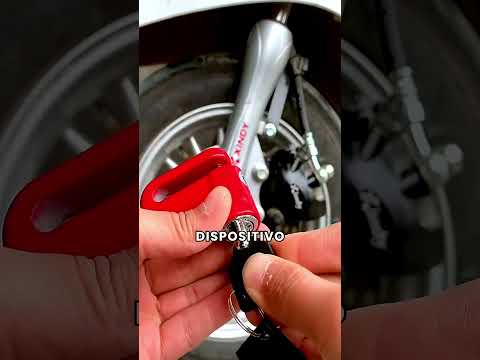 Candado antirrobo para moto ladrones en Italia #shorts