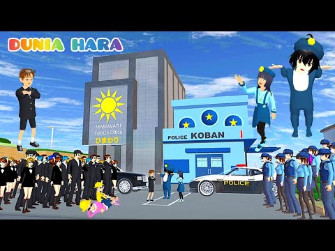Yuta Ubah Kantor Polisi Jadi Yakuza KOBAN VS Mio Ubah Jadi Police KOBAN 😱 | Jadi Rebutan | Sakura