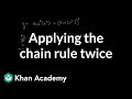 Understanding Derivatives Using the Chain Rule