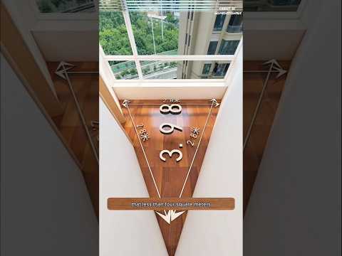 DESINHING BEDROOM TRIANGULAR SHAPE #IN AMRICA #home