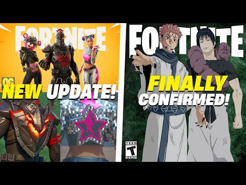 FORTNITE UPDATE TOMORROW & Everything to Expect! (SUKUNA SKIN, OG Season 2)