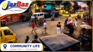 🔴 Philippines Live camera Street View, Davao City,  F Bangoy Street towards Lapu Lapu #philippines