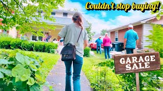 GARAGE SALE SEASON IS HEATING UP!!