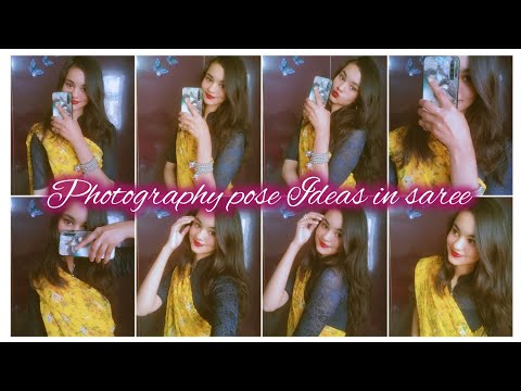 Photography pose Ideas in saree ♥️✨#photography #poseideas @theanshikayadav15 #viral #love