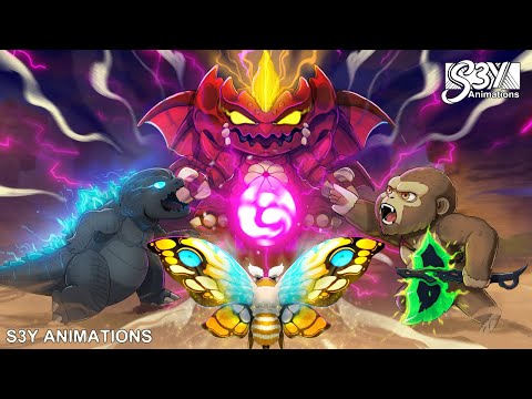 Baby Godzilla x Kong, Mothra vs. Destoroyah – Animation 26