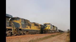 Quatro Trens, Uma Ferrovia: Cruzamento Impressionante na Ferrovia do Aço