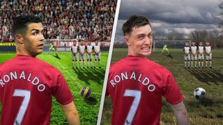 We Recreated Ronaldo's Best Freekick Ever