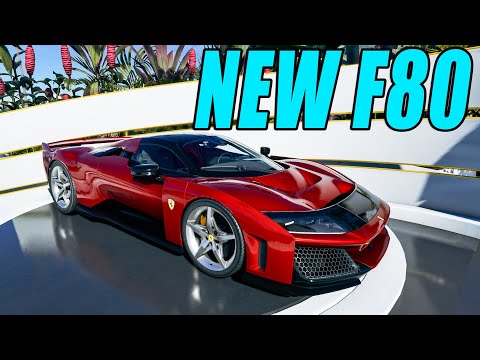 Driving the NEW Ferrari F80