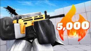 I FINALLY REACHED 5,000 WINSTREAK'S IN ROBLOX RIVALS