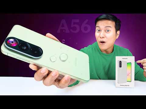 Samsung Galaxy A56 5G is here - The new camera Design !